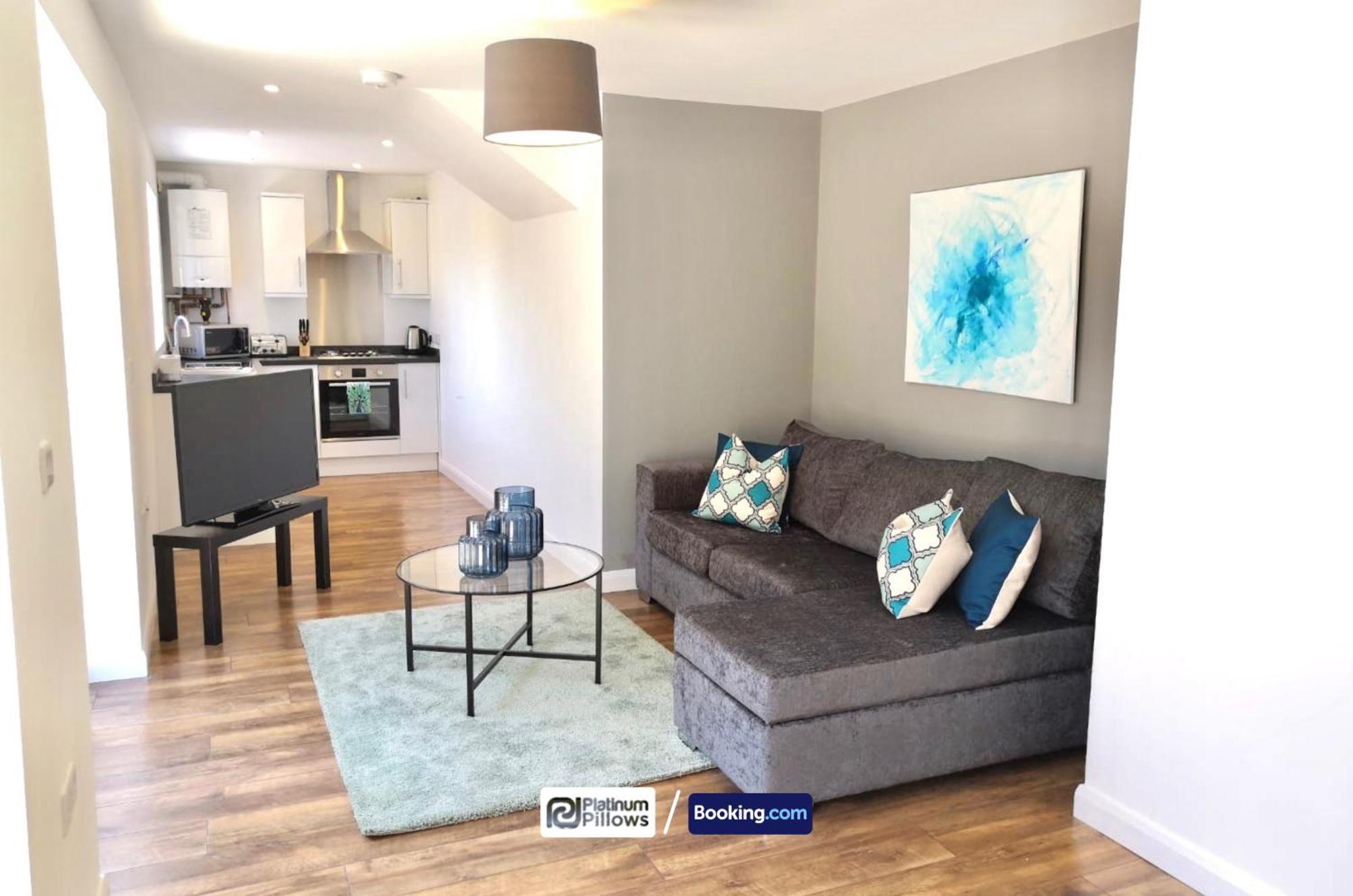 Modern Oxford 1Br Apt, Contractor & Family Accommodation, Near Oxford Hospitals And Science Park מראה חיצוני תמונה