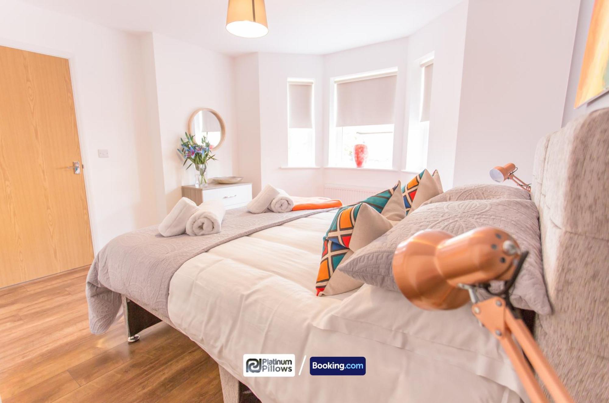 Modern Oxford 1Br Apt, Contractor & Family Accommodation, Near Oxford Hospitals And Science Park מראה חיצוני תמונה