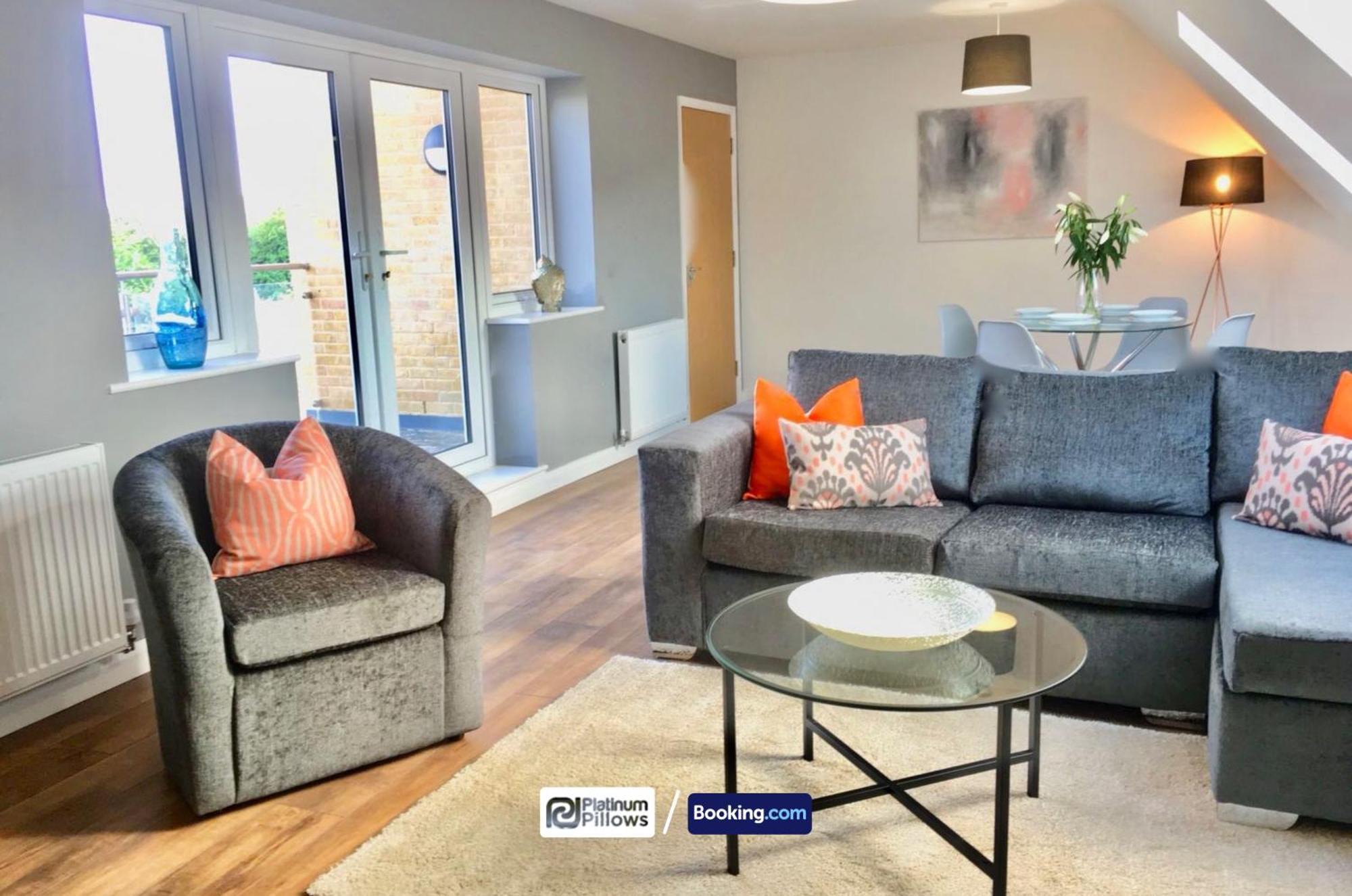 Modern Oxford 1Br Apt, Contractor & Family Accommodation, Near Oxford Hospitals And Science Park מראה חיצוני תמונה