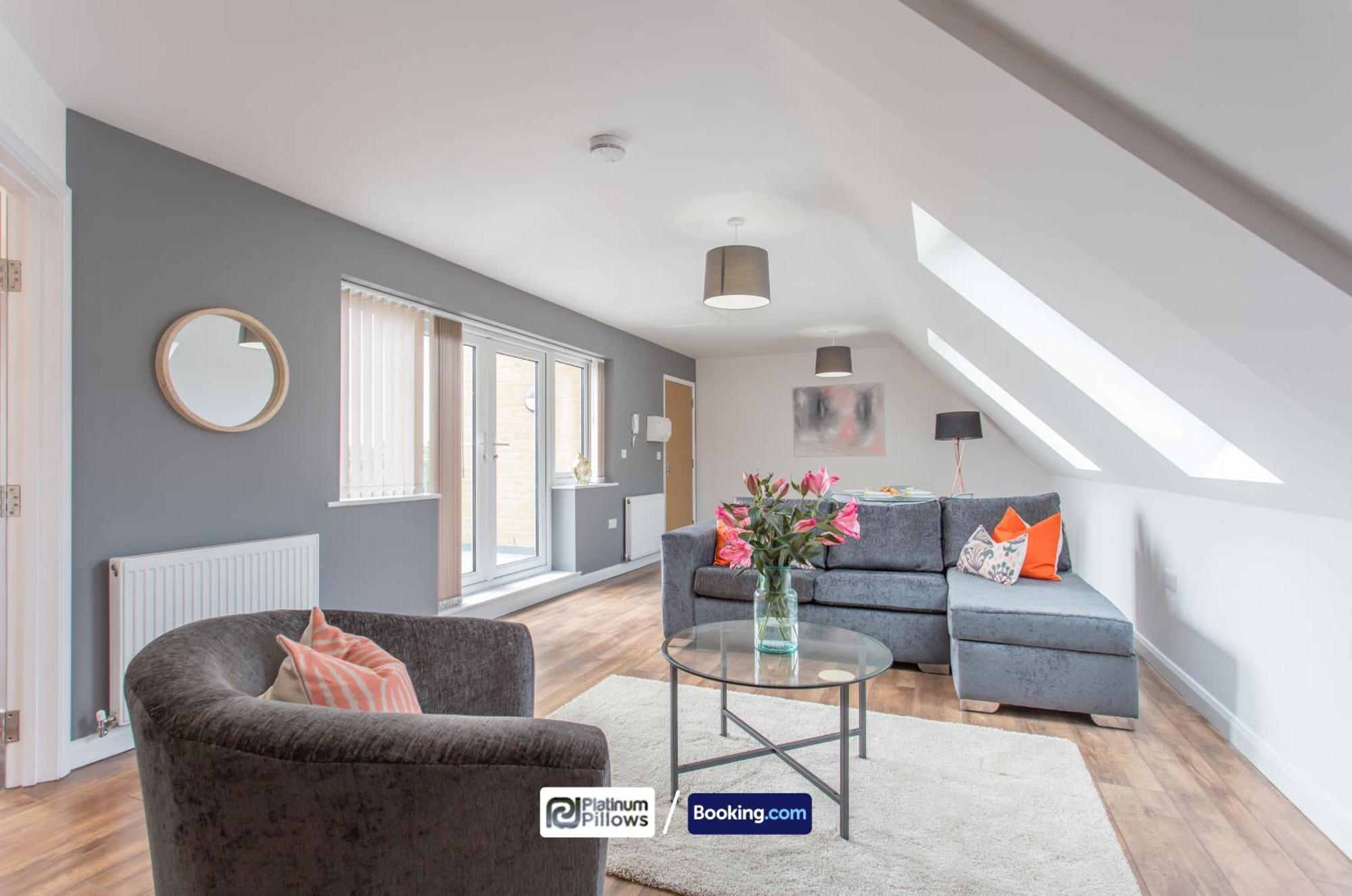 Modern Oxford 1Br Apt, Contractor & Family Accommodation, Near Oxford Hospitals And Science Park מראה חיצוני תמונה